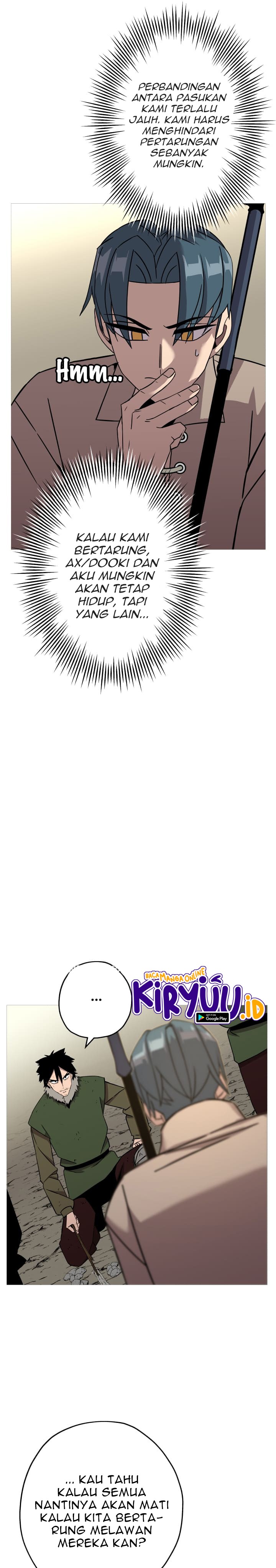 The Story of a Low-Rank Soldier Becoming a Monarch Chapter 70 Bahasa Indonesia