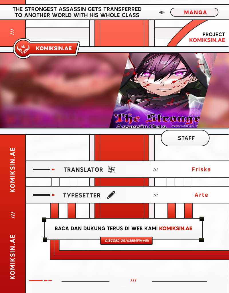 The Strongest Assassin Gets Transferred to Another World With His Whole Class Chapter 77 Bahasa Indonesia