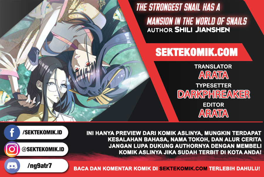 The Strongest Snail Has A Mansion In The World Of Snails Chapter 03 Bahasa Indonesia