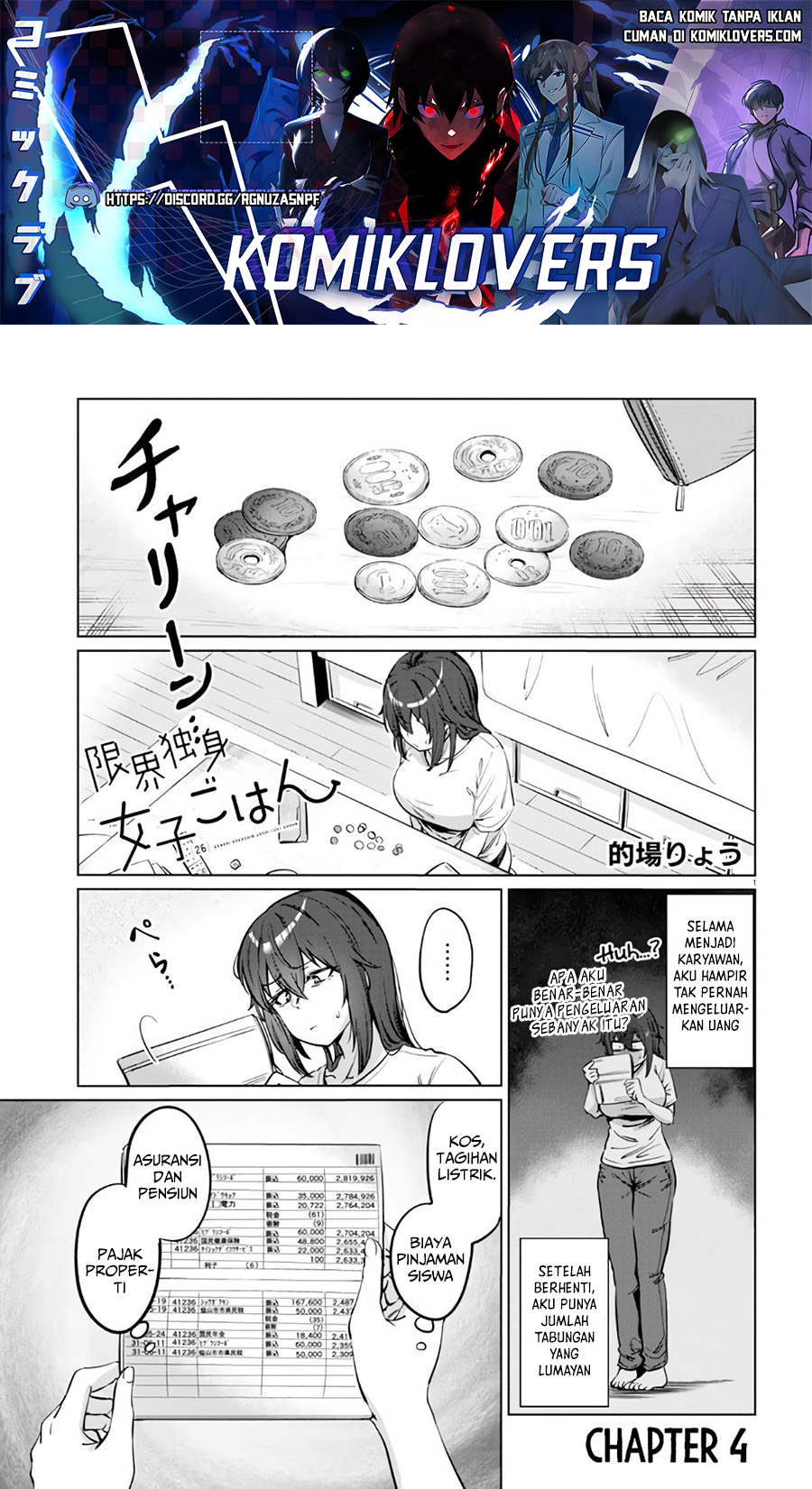 The Suffering of a 26 Year Old Unloved Female Doomer Chapter 04 Bahasa Indonesia