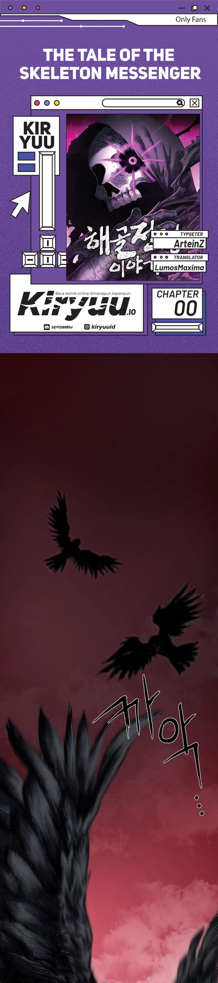 The Tale of the Skeleton Messenger Chapter 00 Bahasa Indonesia