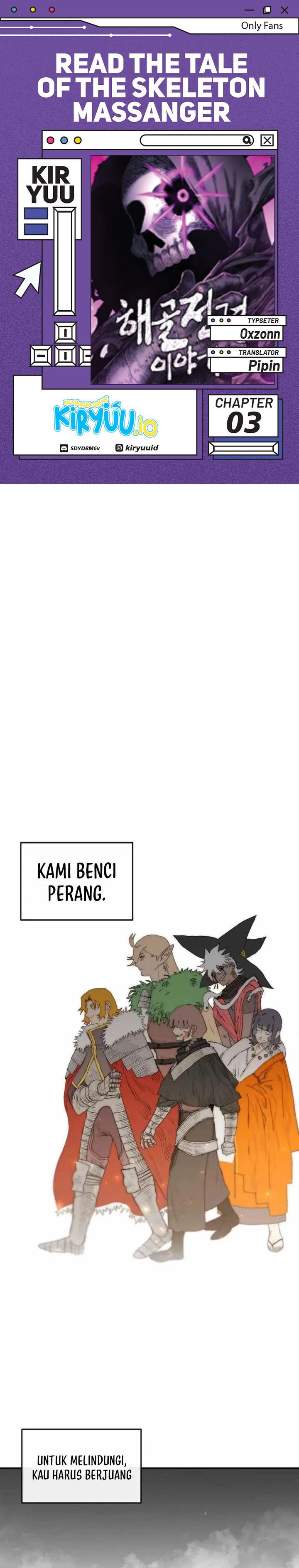 The Tale of the Skeleton Messenger chapter 3