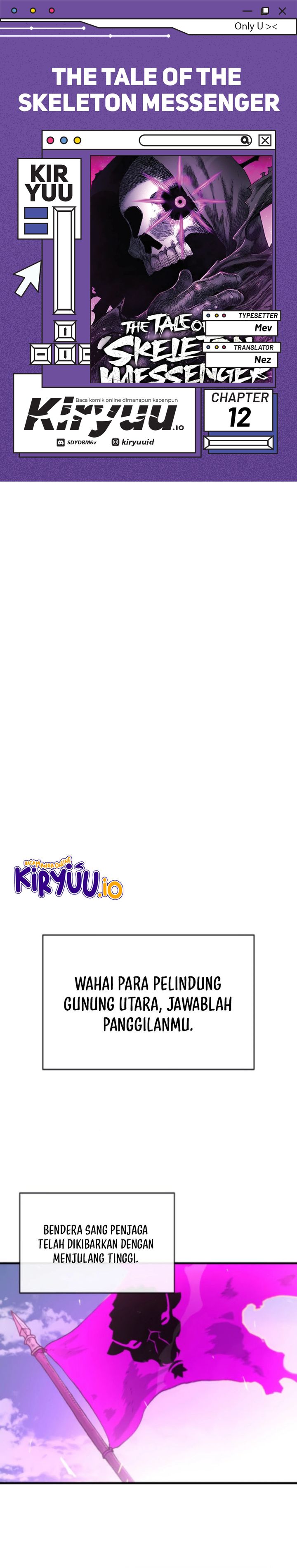 The Tale of the Skeleton Messenger Chapter 12 Bahasa Indonesia