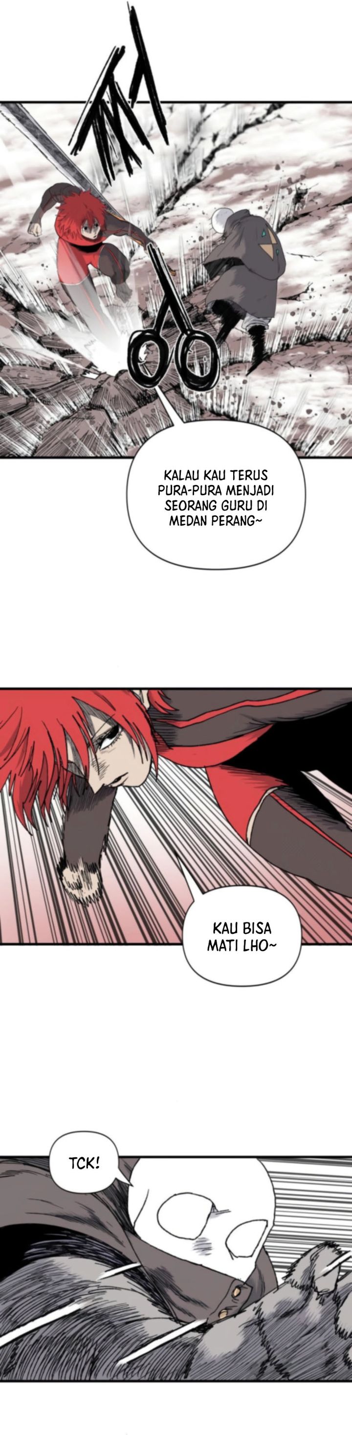 The Tale of the Skeleton Messenger Chapter 12 Bahasa Indonesia