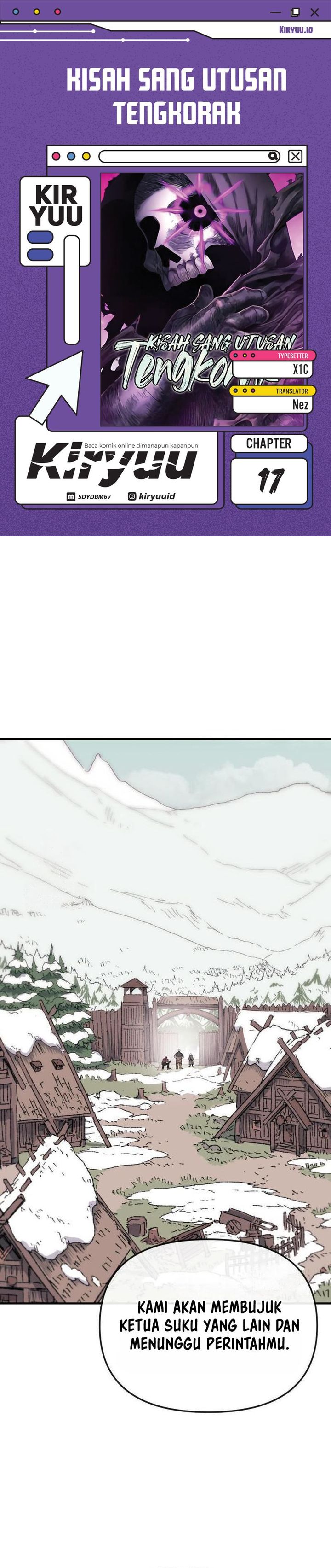 The Tale of the Skeleton Messenger Chapter 17 Bahasa Indonesia