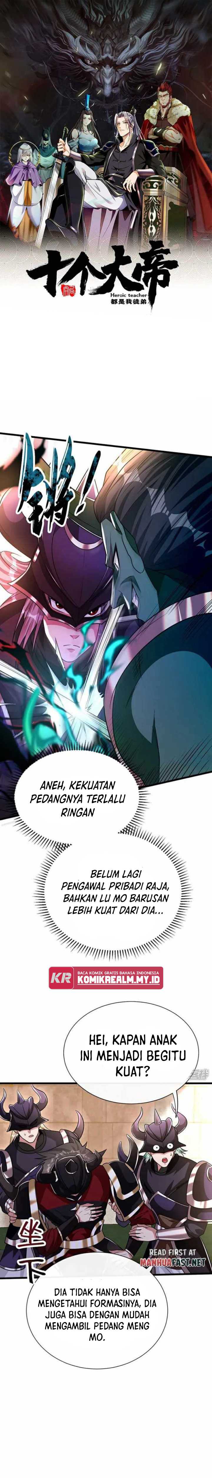 The Ten Great Emperors Are All My Disciples Chapter 168 Bahasa Indonesia