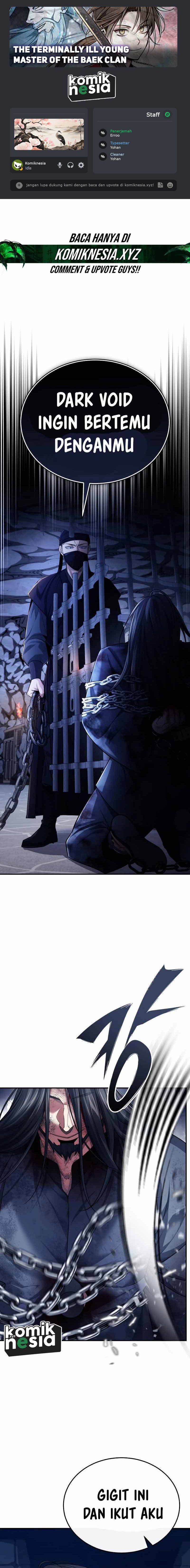 The Terminally Ill Young Master of the Baek Clan chapter 34