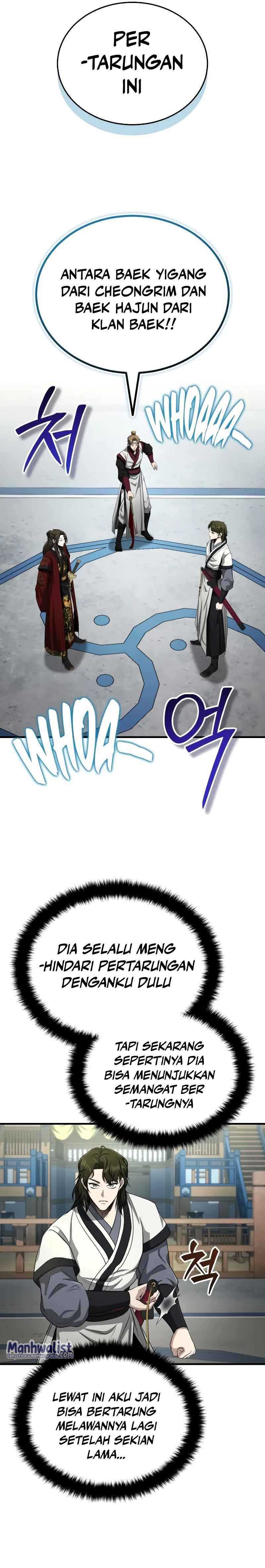 The Terminally Ill Young Master of the Baek Clan Chapter 60 Bahasa Indonesia