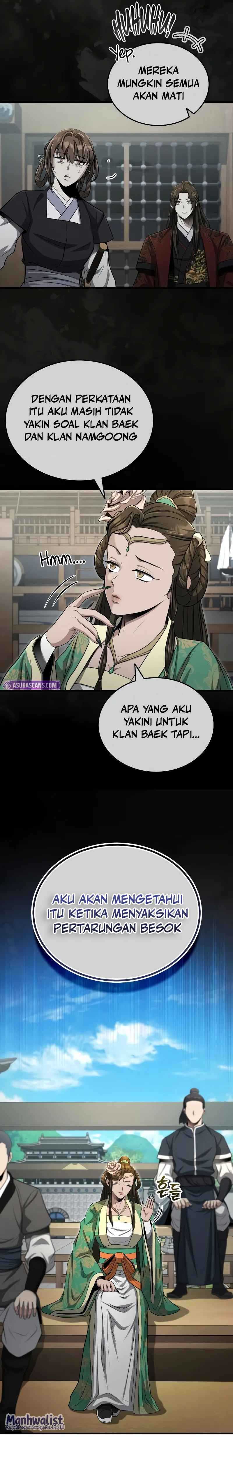 The Terminally Ill Young Master of the Baek Clan Chapter 60 Bahasa Indonesia