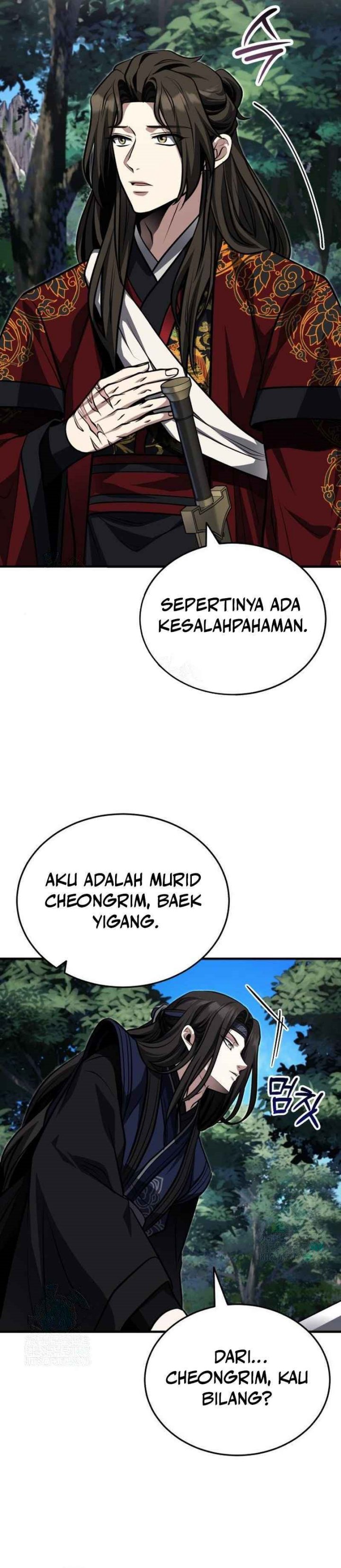 The Terminally Ill Young Master of the Baek Clan Chapter 82 Bahasa Indonesia