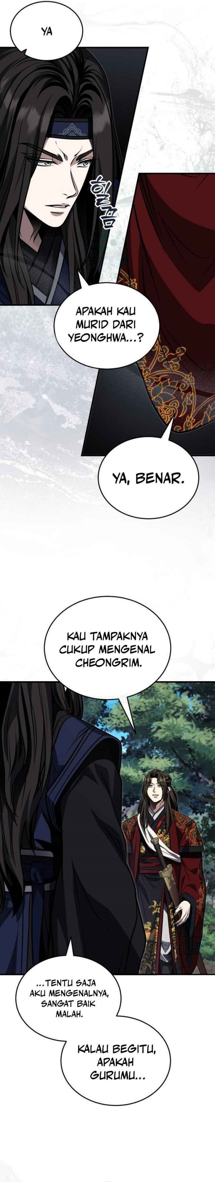 The Terminally Ill Young Master of the Baek Clan Chapter 82 Bahasa Indonesia