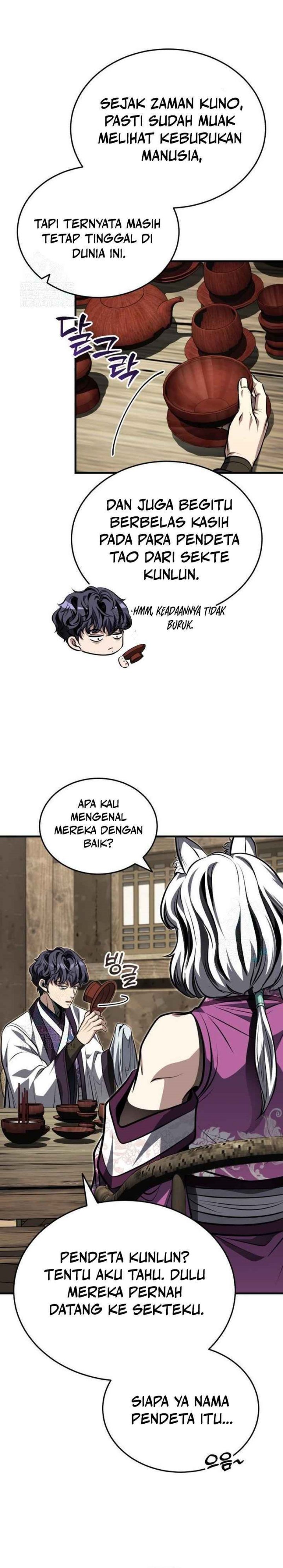 The Terminally Ill Young Master of the Baek Clan Chapter 82 Bahasa Indonesia