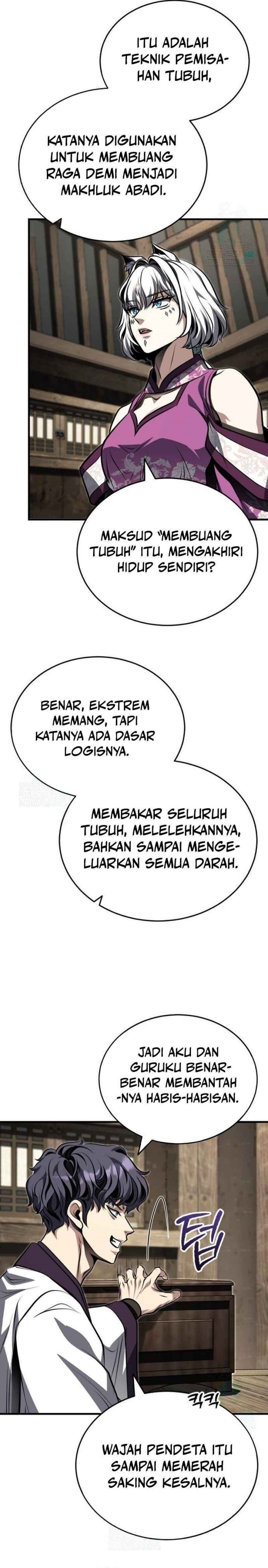 The Terminally Ill Young Master of the Baek Clan Chapter 82 Bahasa Indonesia