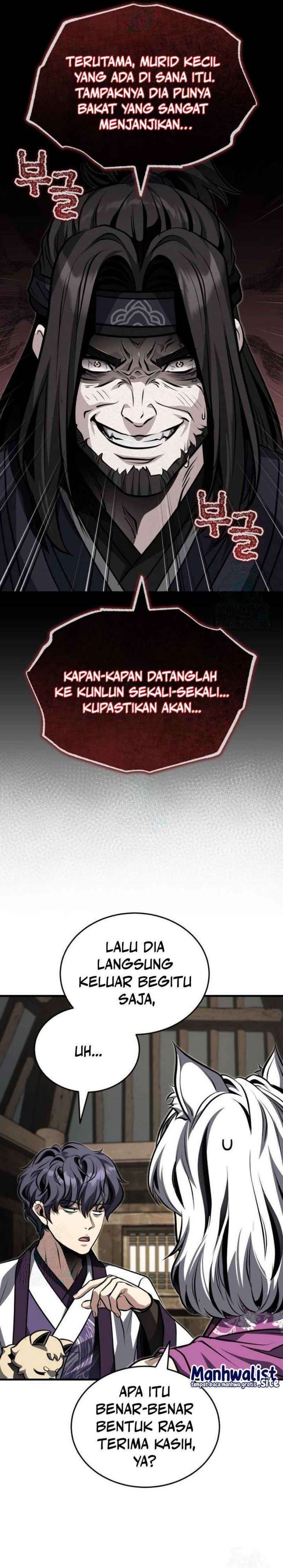 The Terminally Ill Young Master of the Baek Clan Chapter 82 Bahasa Indonesia
