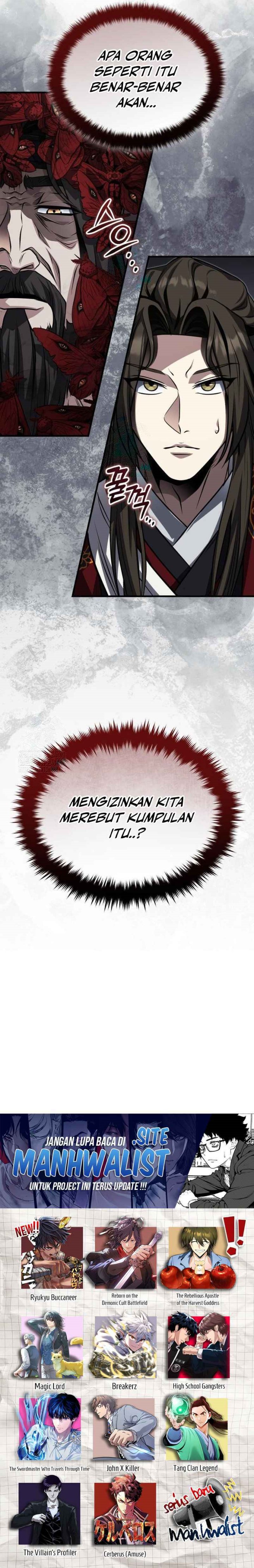 The Terminally Ill Young Master of the Baek Clan Chapter 82 Bahasa Indonesia