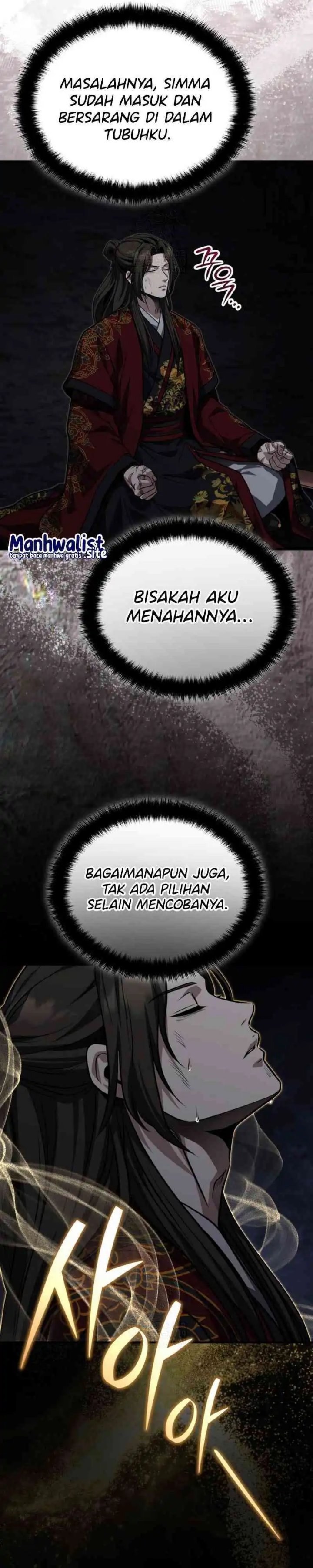The Terminally Ill Young Master of the Baek Clan Chapter 86 Bahasa Indonesia