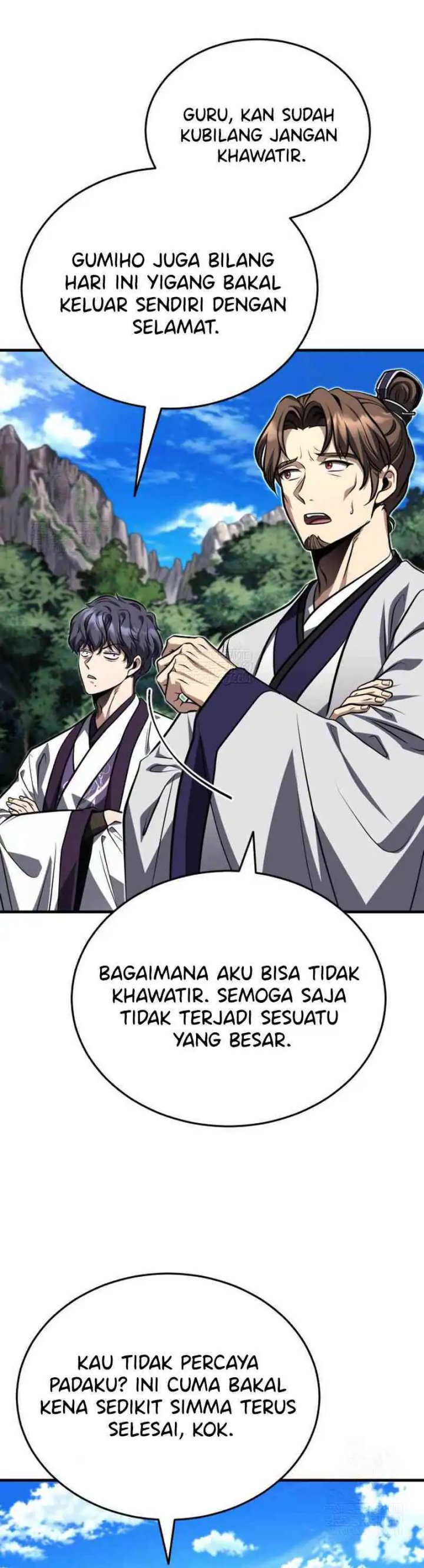 The Terminally Ill Young Master of the Baek Clan Chapter 86 Bahasa Indonesia