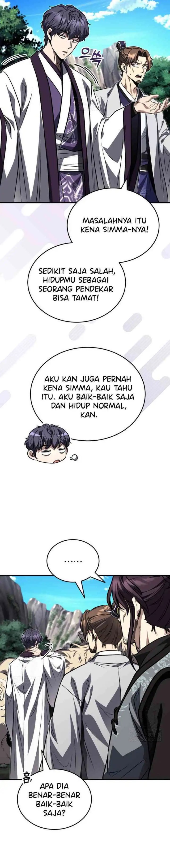 The Terminally Ill Young Master of the Baek Clan Chapter 86 Bahasa Indonesia