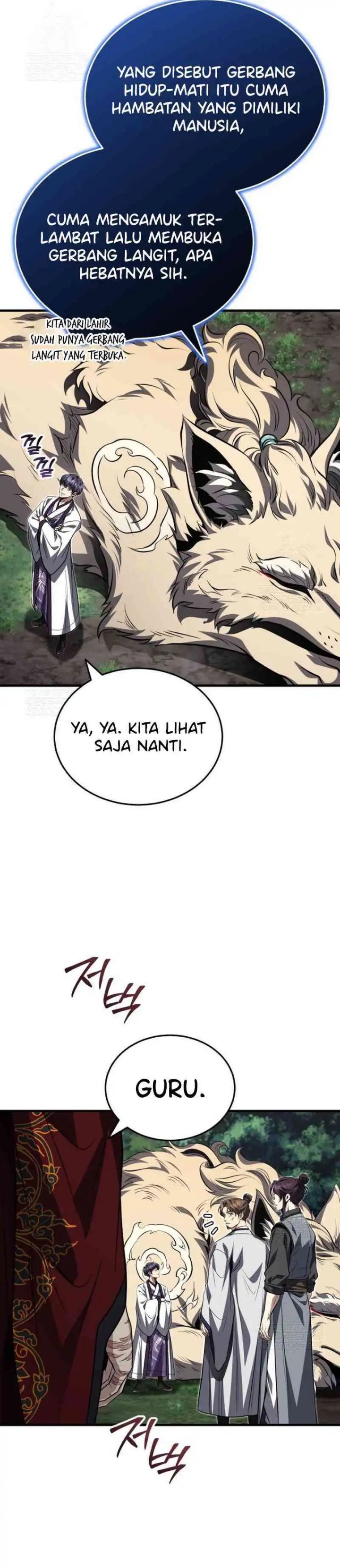 The Terminally Ill Young Master of the Baek Clan Chapter 86 Bahasa Indonesia