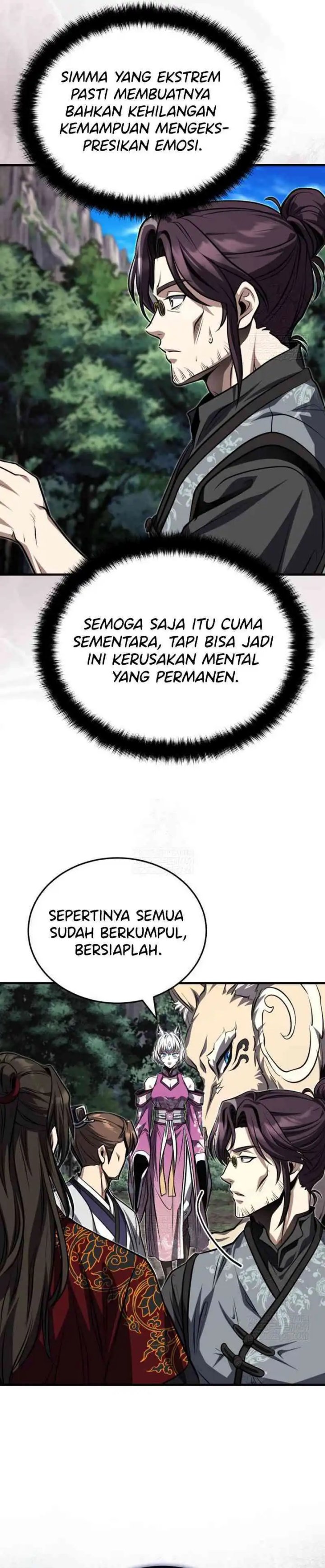 The Terminally Ill Young Master of the Baek Clan Chapter 86 Bahasa Indonesia