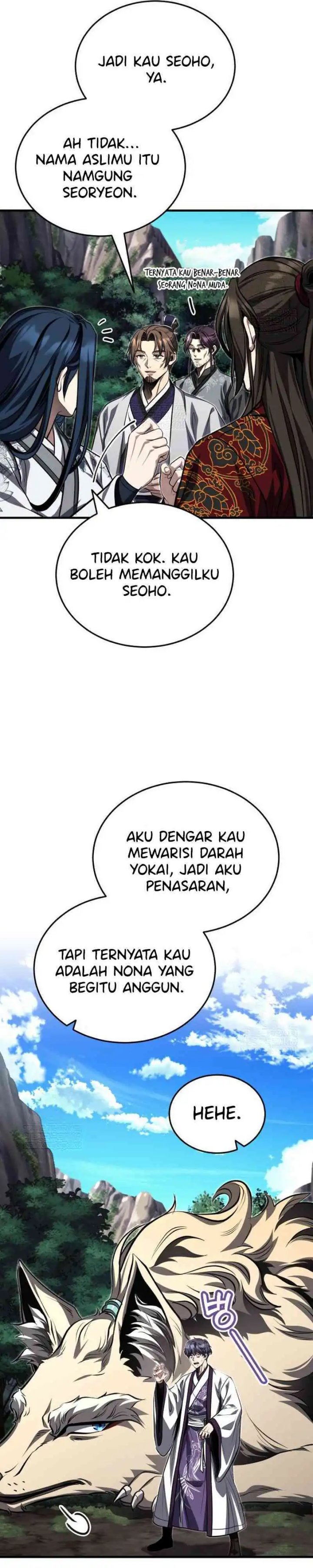 The Terminally Ill Young Master of the Baek Clan Chapter 86 Bahasa Indonesia