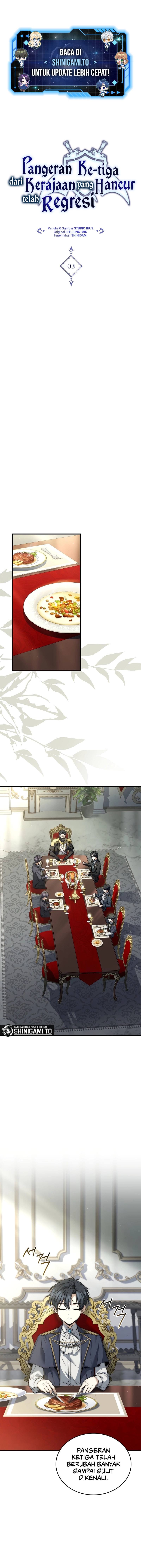 The Third Prince Of The Fallen Kingdom has Regressed Chapter 03 Bahasa Indonesia