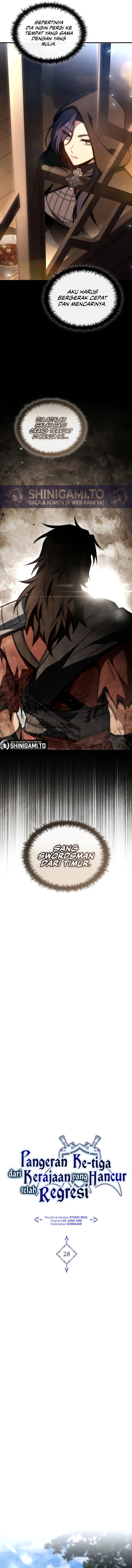 The Third Prince Of The Fallen Kingdom has Regressed chapter 28