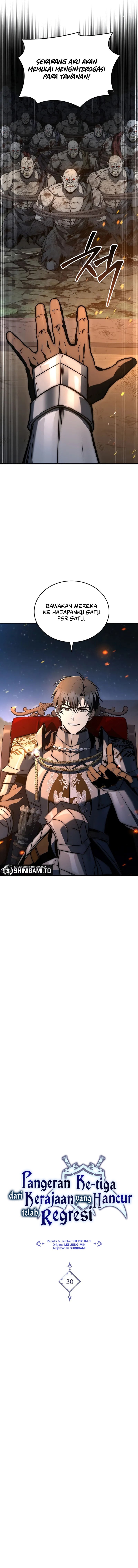 The Third Prince Of The Fallen Kingdom has Regressed chapter 30