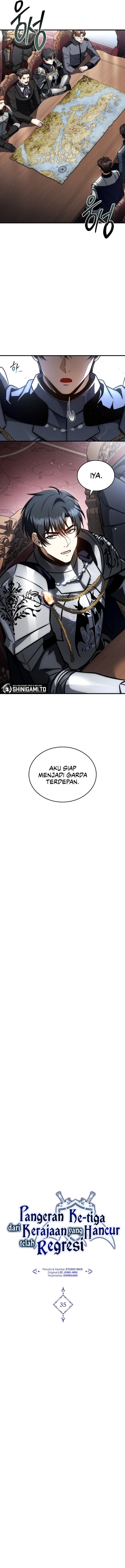 The Third Prince Of The Fallen Kingdom has Regressed Chapter 35 Bahasa Indonesia