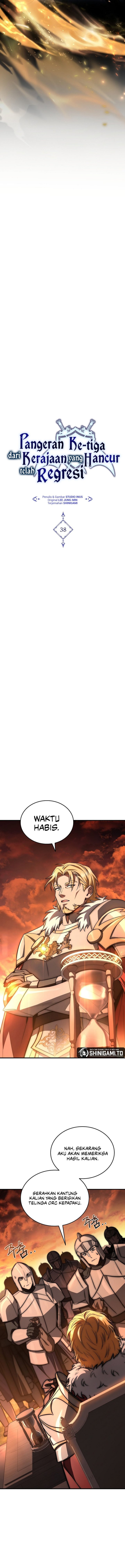 The Third Prince Of The Fallen Kingdom has Regressed Chapter 38 Bahasa Indonesia