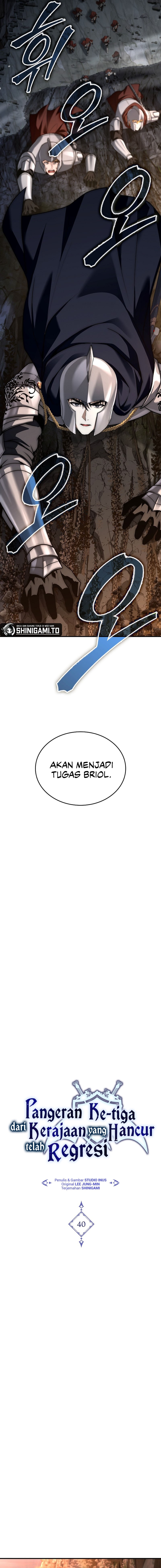 The Third Prince Of The Fallen Kingdom has Regressed Chapter 40 Bahasa Indonesia