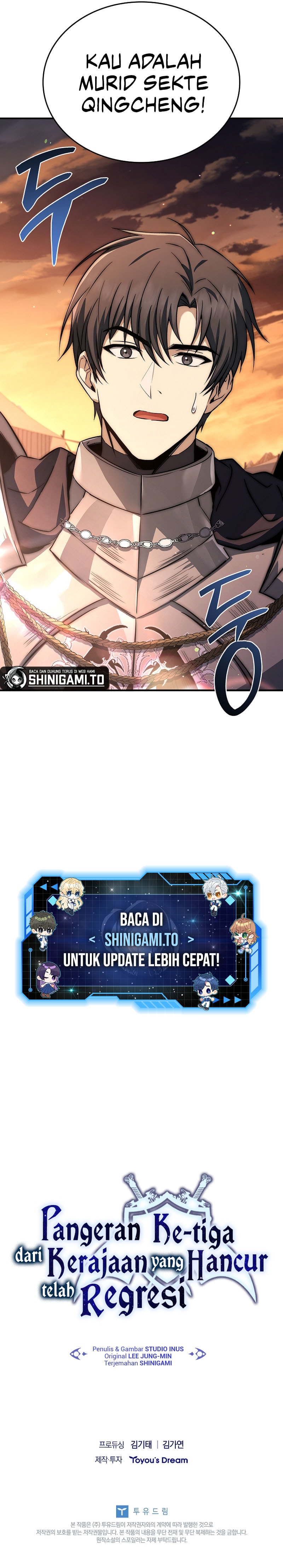 The Third Prince Of The Fallen Kingdom has Regressed Chapter 45 Bahasa Indonesia