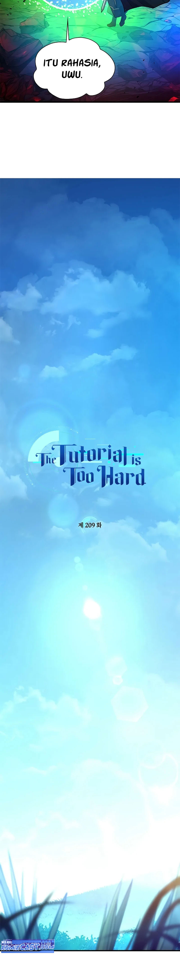 The Tutorial is Too Hard chapter 209