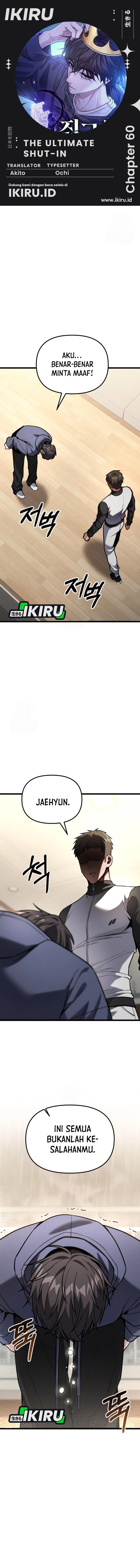 The Ultimate Shut-In (The Absolute Ruler of the House) Chapter 60 Bahasa Indonesia