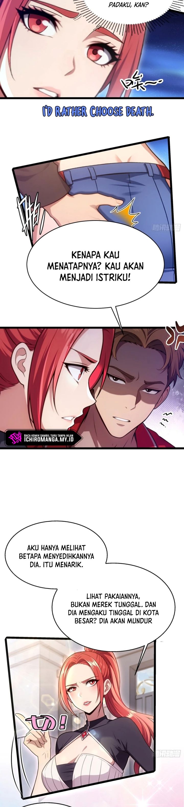 The Ultimate Wantless Godly Rich System Chapter 16 Bahasa Indonesia