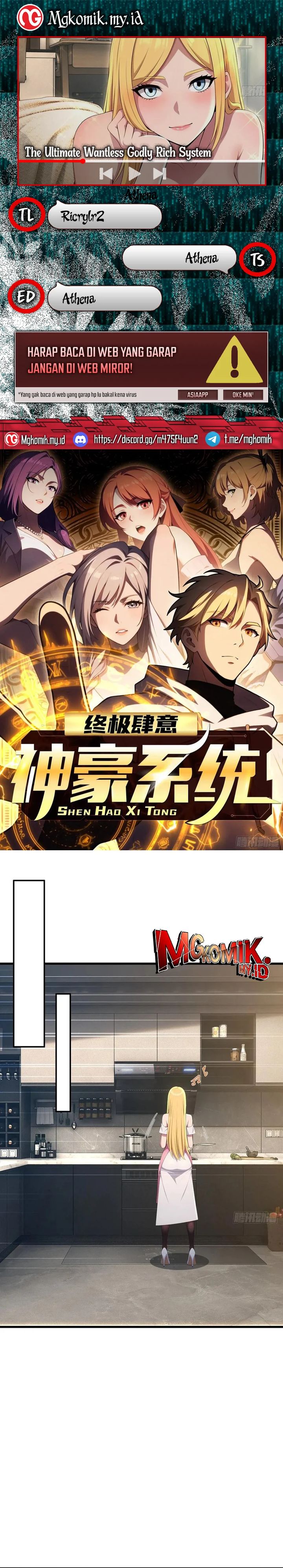 The Ultimate Wantless Godly Rich System chapter 52