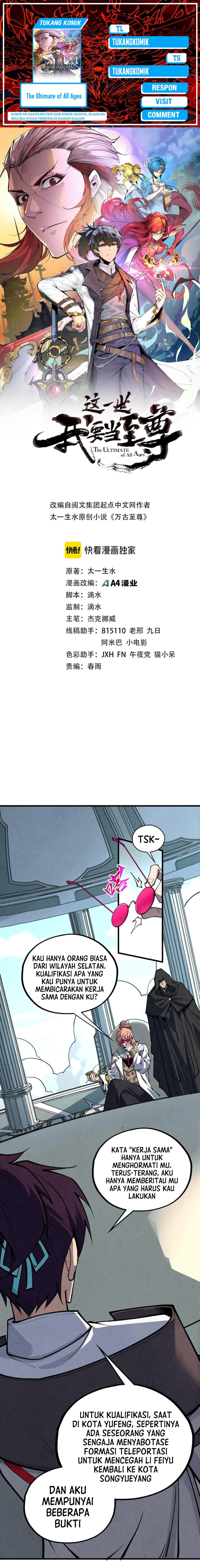 The Ultimate of All Ages (The Ancient Sovereign of Eternity) chapter 442