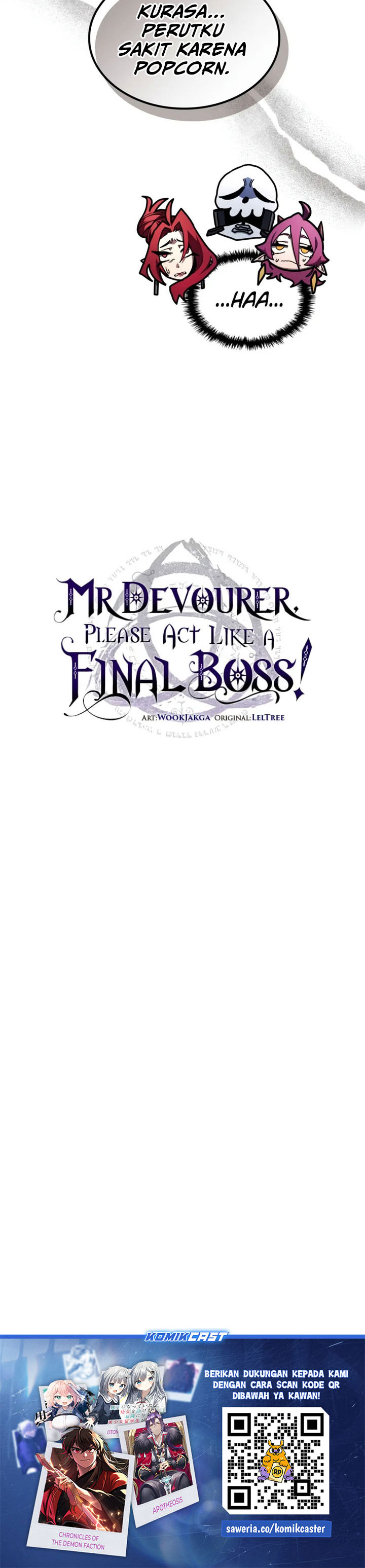 The Unbeatable Dungeon’s Lazy Boss Monster chapter 80