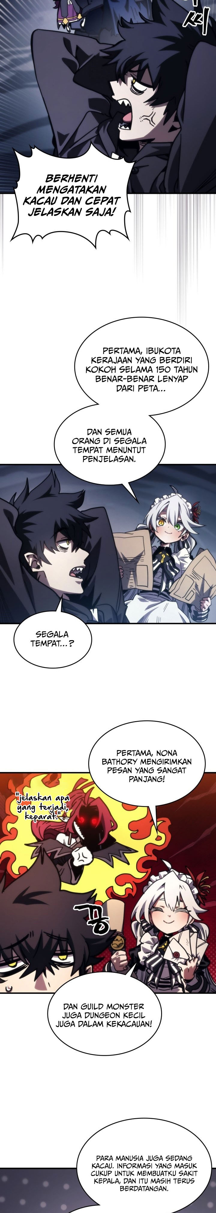 The Unbeatable Dungeon’s Lazy Boss Monster Chapter 104 Bahasa Indonesia