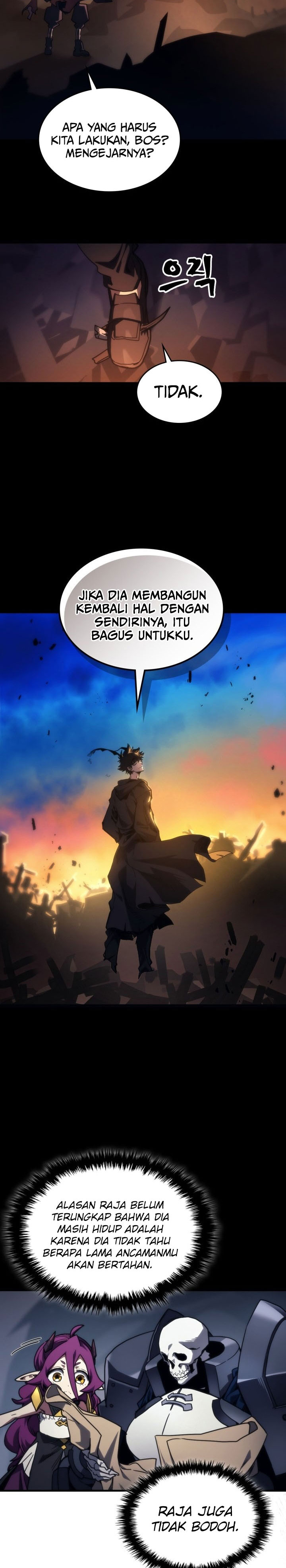 The Unbeatable Dungeon’s Lazy Boss Monster Chapter 104 Bahasa Indonesia