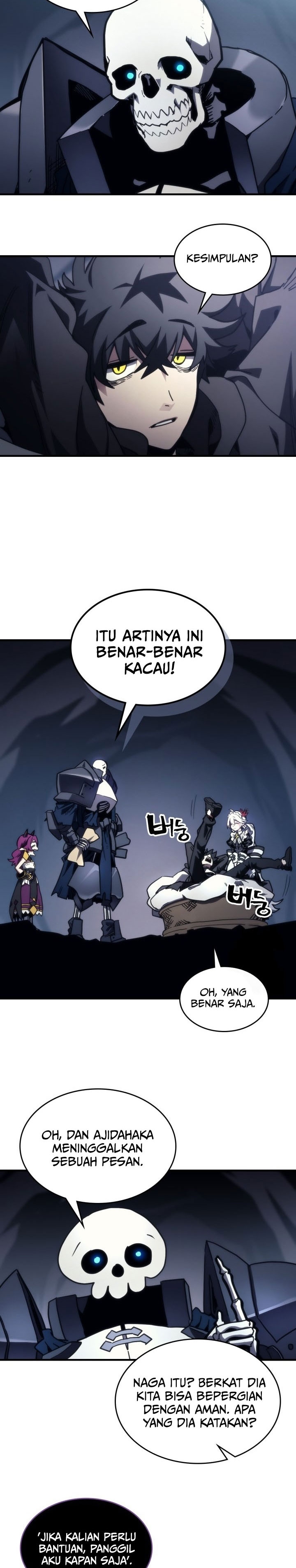 The Unbeatable Dungeon’s Lazy Boss Monster Chapter 104 Bahasa Indonesia