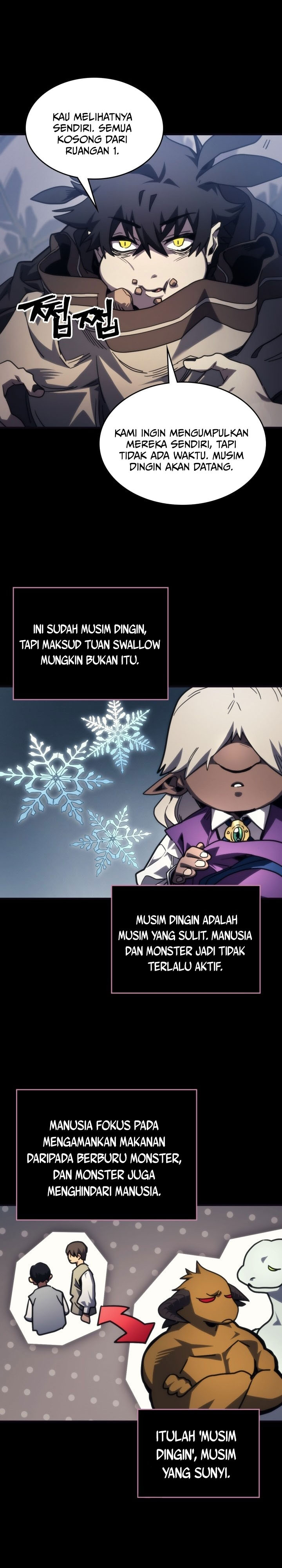 The Unbeatable Dungeon’s Lazy Boss Monster Chapter 105 Bahasa Indonesia