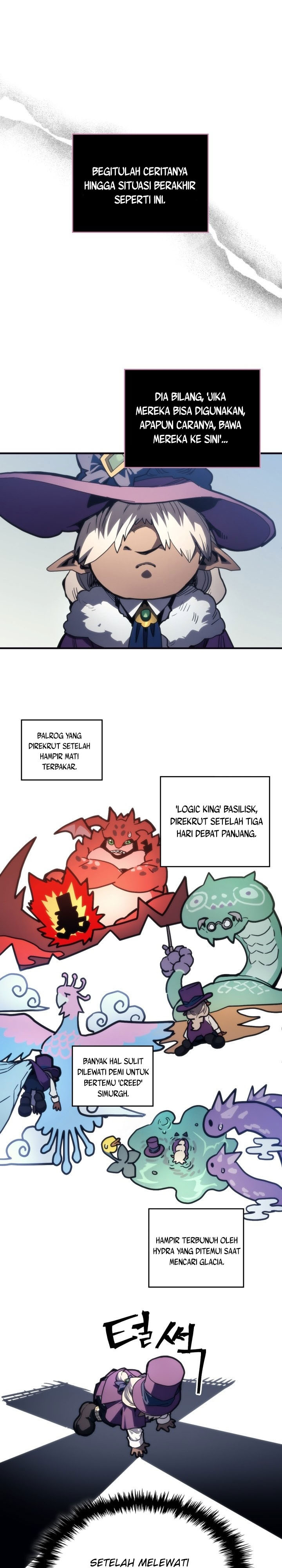 The Unbeatable Dungeon’s Lazy Boss Monster Chapter 105 Bahasa Indonesia