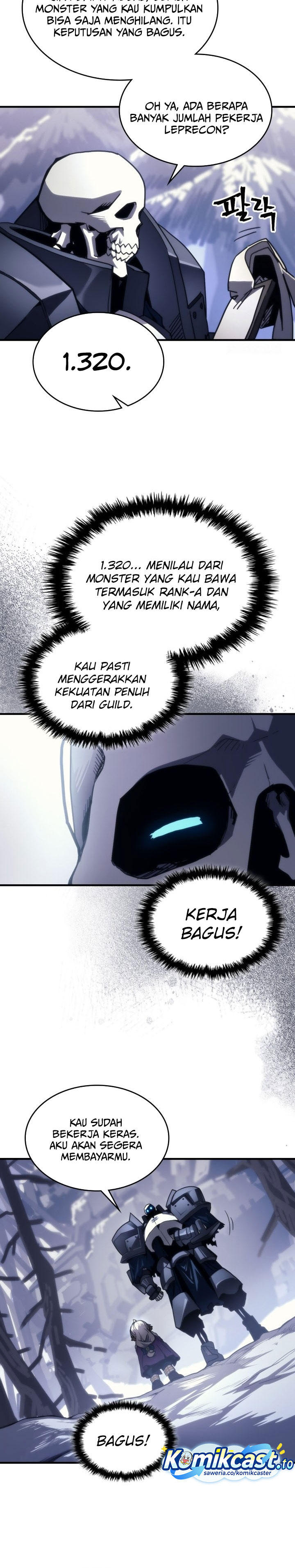 The Unbeatable Dungeon’s Lazy Boss Monster Chapter 106 Bahasa Indonesia
