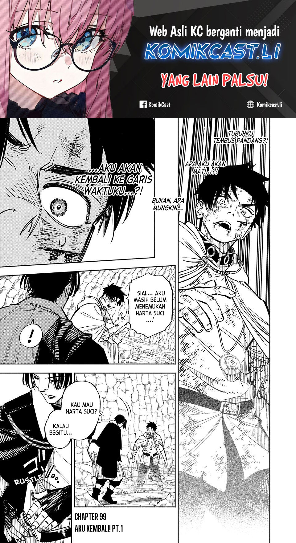 The Unfavorable Job “Appraiser” Is Actually the Strongest Chapter 99 Bahasa Indonesia