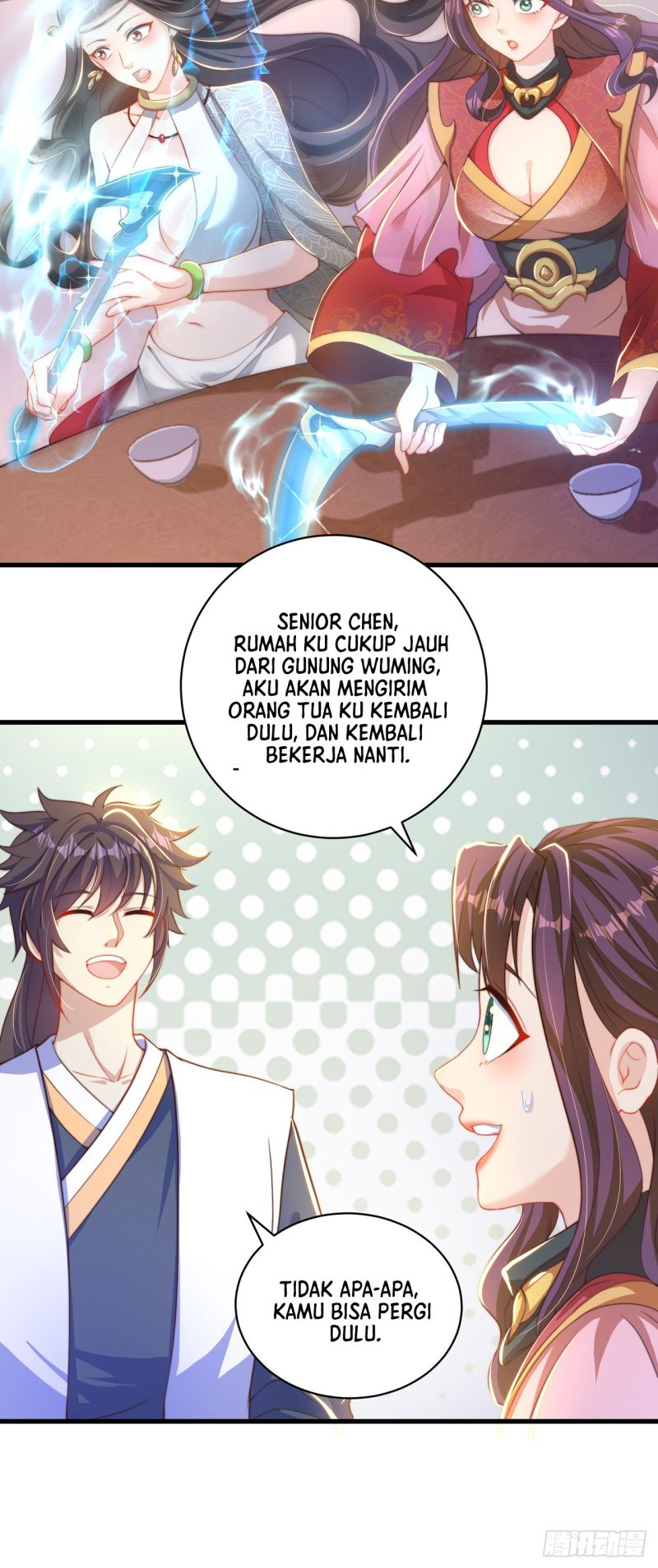 The Unmatched Powerhouse Just Wants to Farm Chapter 21 Bahasa Indonesia