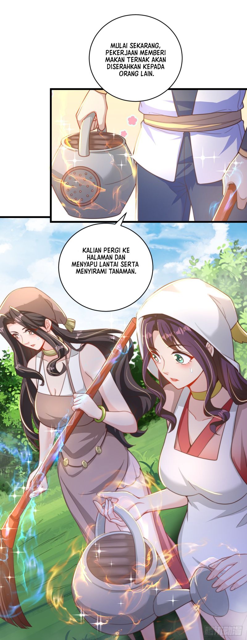 The Unmatched Powerhouse Just Wants to Farm Chapter 21 Bahasa Indonesia