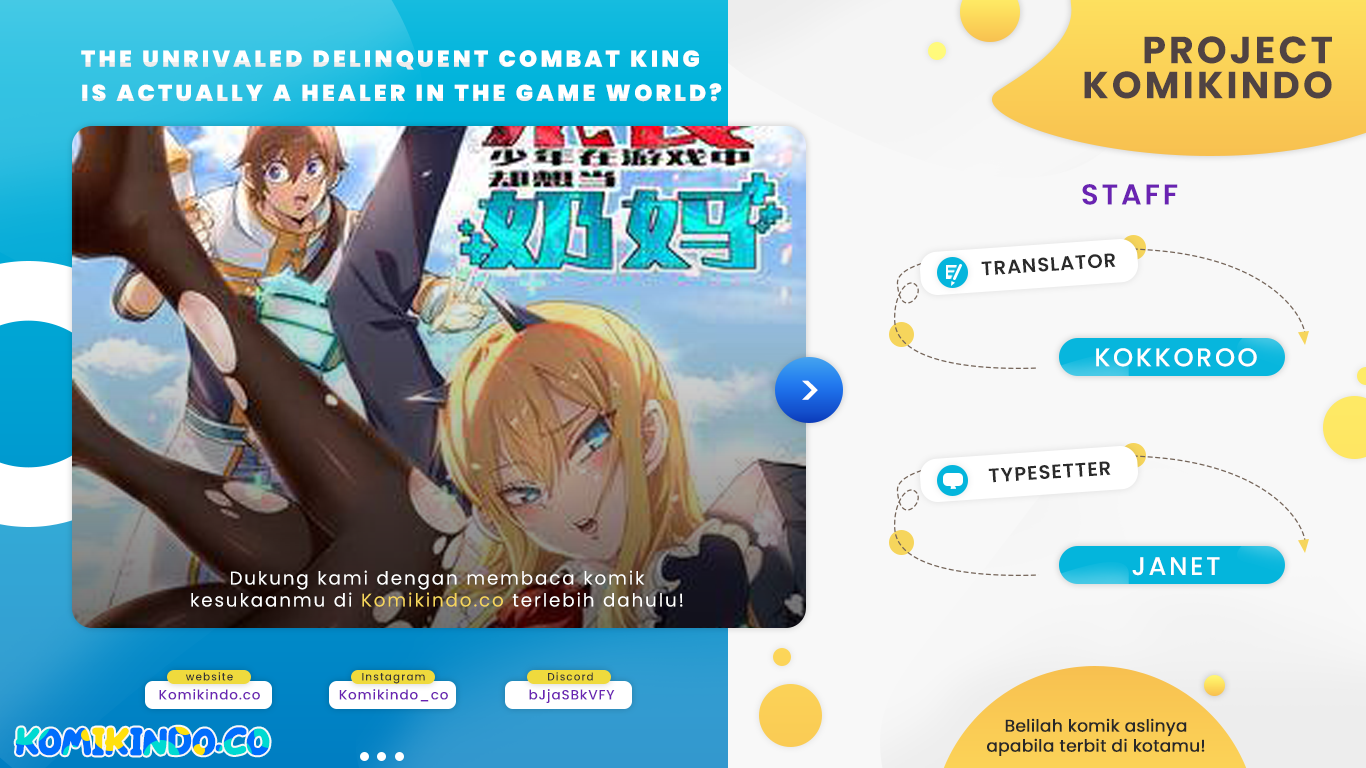 The Unrivaled Delinquent Combat King Is Actually A Healer In The Game World? chapter 1