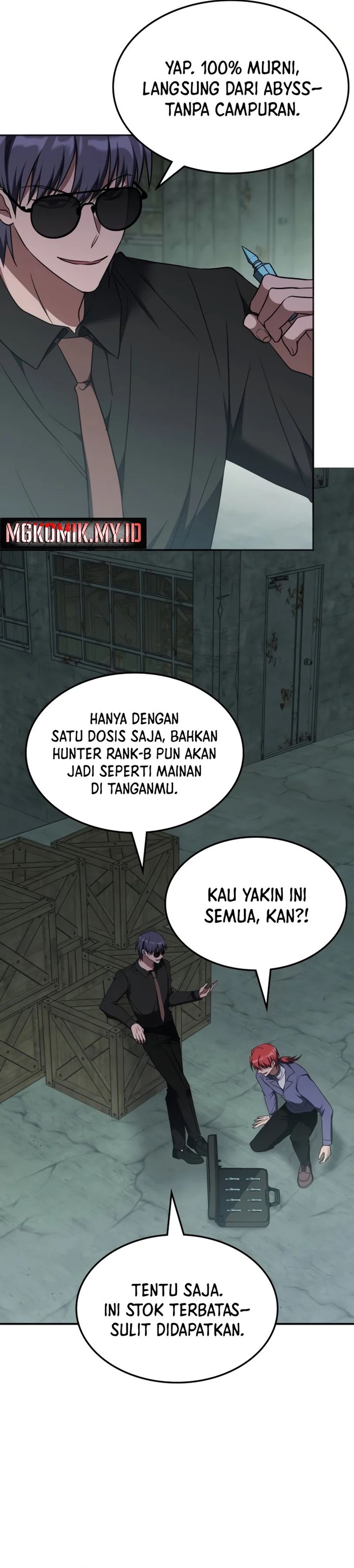 The Veteran Healer Is Overpowered Chapter 38 Bahasa Indonesia