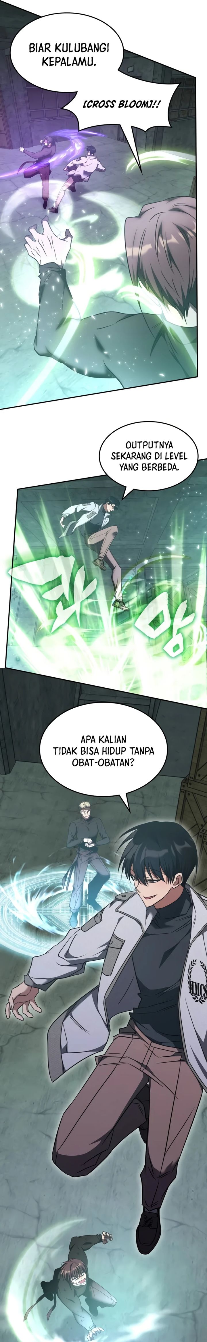 The Veteran Healer Is Overpowered Chapter 38 Bahasa Indonesia